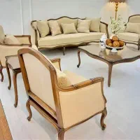 مبل فرانسوی و کاجی وجهیزیه کامل