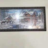 ساعت دیواری و تابلو