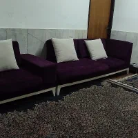 مبل ۷نفره با میز بزرگ جلو