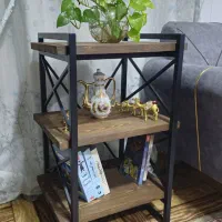 شلف و میز کنار مبلی