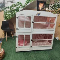 قفس دو طبقه و سه طبقه|لوازم جانبی حیوانات|ملارد, |دیوار