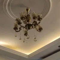 لوستر برنجی یک جفت