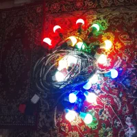 ریسه و لامپ رنگی
