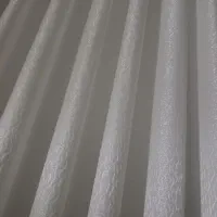پرده حریر پتینه ترک دوخت پانچ نونو