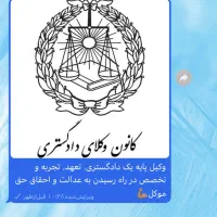 وکیل ملکی با سابقه قضایی  و رییس سابق دادگستری