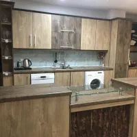 کابینت دست دوم با کیفیت بالا با هود و سینک بیمکث