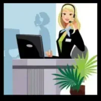 منشی خانم جهت کارهای دفتری