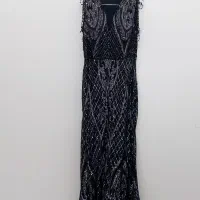 لباس مجلسی کار شده سنگدوزی شده