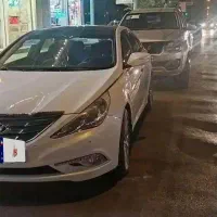 هیوندای سوناتا وای اف سفید صدفی فول ۲۰۱۴