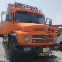 کامیون بنز تک باری شاسی مشکی