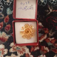 گردنبند، گوشواره و انگشتر طلا