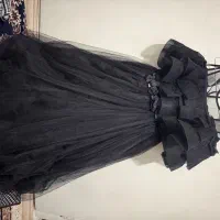 لباس عروس مشکی دخترانه