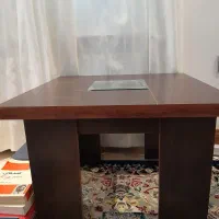 میز وسط مبلمان طول ۵۹ ارتفاع ۴۱