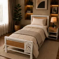 تخت خواب فلزی 1نفره، 2 نفره، 2 طبقه اقتصادی