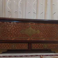 صندوق صندوقچه قدیمی دکور سنتی بوفه میز کنسول چوبی