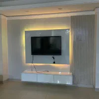 نقاشی ساختمان نصاب نصب کاغذ دیواری کناف تی‌وی وال