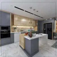 کابینت ،کمددیواری و TV Wall . اجرای کامل دکوراسیون
