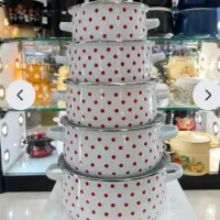 قابلمه ده پارچ لعابی