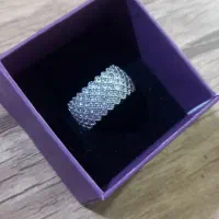 انگشتر نقره پهن ترین سایز معاوضه