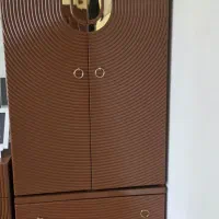 کمد لباس کشودار چوب
