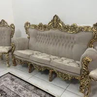 مبل سلطنتی و میز غذاخوری