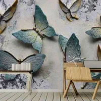 فروش انواع کاغذ دیواری قابل شستشو با روکش پی وی سی