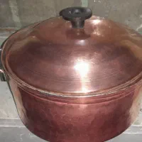 لگن مسی چکشی قابلمه مسی چکشی