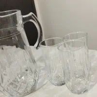 دو دست پارچ و لیوان کاملا نو