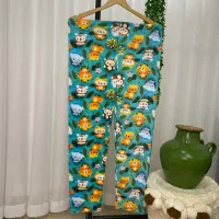 شلوار مخمل سه بعدی