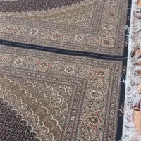 فرش دستبافت ماهی خوی جفت ۶متری سرمه ای|فرش|تبریز, |دیوار