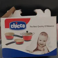 سرویس قابلمه تفلون چهار تیکه کودکChicco