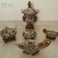 ظروف طرح دار دکوری پذیرایی بوفه ای خیلی شیک