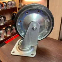 چرخ بلبرینگی روکش لاستیکی