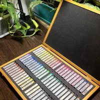 پاستل گچی ۷۲رنگ برند گالری