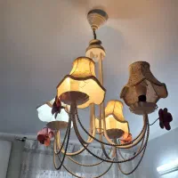 لوستر ۴ شعله مدرن