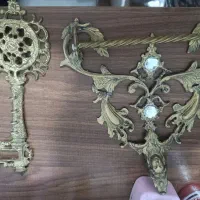 جاکلیدی و جا حوله ای و پروانه برنجی