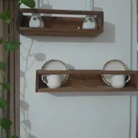 شیفت چوبی دو عدد
