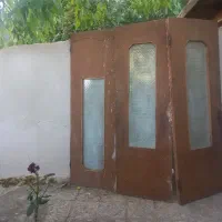 فروش درب چوبی ۳ تکه قدیمی