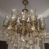 لوستر برنج ۱۶شاخه