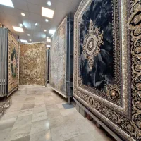 فرش ژینوس سورمه ۷۰۰ شانه اکرولیک ۲۵۵۰ وزن سنگین