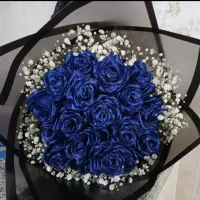 دسته گل روبانی با هر طرح و رنگی که بخوایید موجوده