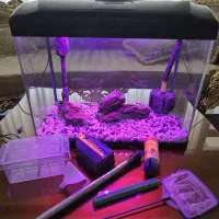 آکواریوم شرکتی شیشه‌خم