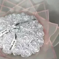 گل روبانی و پروانه ای