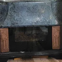 بخاری آرامش بزرگ طرح شومینه سالم بدونه خط وخش