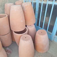 گلدان گلی بزرگ‌مخصوص باغ و ویلا و ورودی سالن