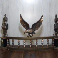 گارد جلو شومینه طرح عقاب