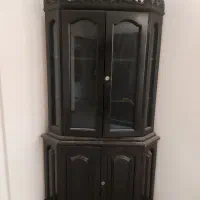 بوفه چوبی دوتیکه