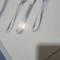 قاشق چنگال ۲۴ پارچه ناب استیل