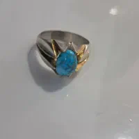 انگشتر نقره فیروزه نیشابور نو