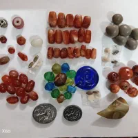70عدد نگین حقیق ابدار قدیم گبری یشم فیروزه